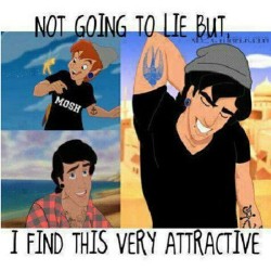 #peterpan #aladdin #littlemermaid #princeeric #disney Disney Hipsters