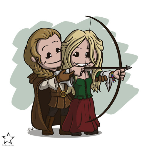 iddstar:More @OnceABC fanart because there legit just wasn’t enough of #MadArcher in that show.