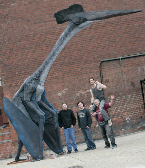  “…Quetzalcoatlus had the body of a bat and the head and neck of a stork, except instead of delivering babies it delivered death.” — Wired: Absurd Creature of the Week     
