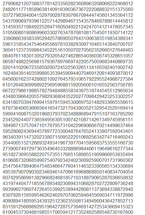 thefrogman:  Pi is infinite an irrational. At some point everything in the universe