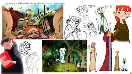 scareberryorange: The Secret of Kells - early production design