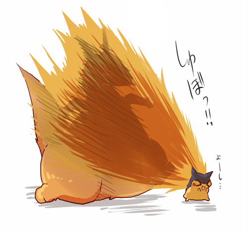 gottacatchemall:  [ちっこい毛玉を拾った] 