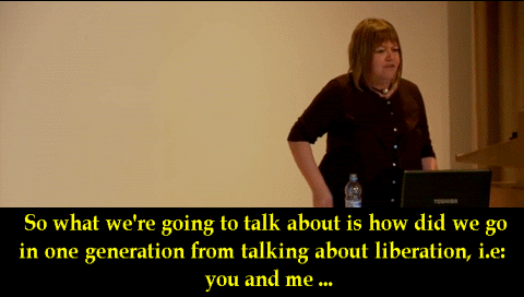exgynocraticgrrl-archive: Gail Dines: Putting The Radical Back in Feminism