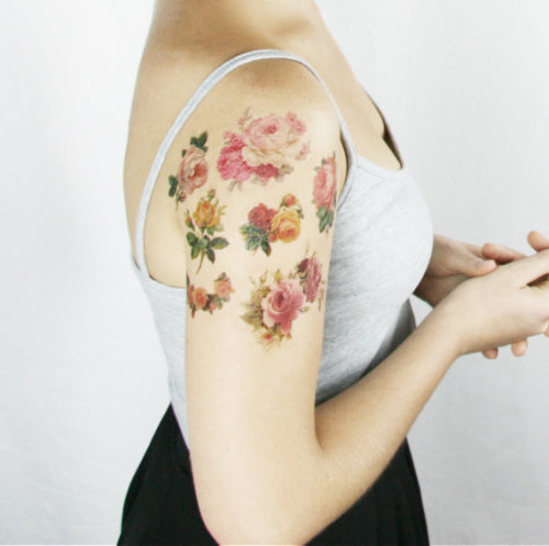 littlefinch: misswallflower: temporary tattoos by pepperink Send a box of 300 to my house, than