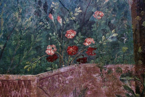 last-of-the-romans:The Painted Garden of the Villa of Livia.  