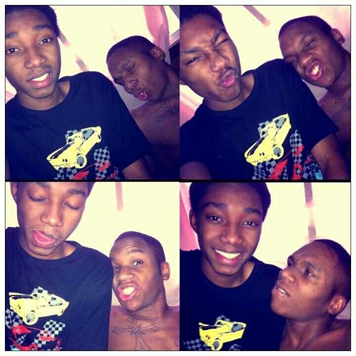 fckyeahblackgaycouples:  We are Dellmaroe &amp; Desmond. We have been together