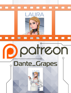 den-grapes:    New patreon preview. OC Laura!www.patreon.com/Dante_Grapes  