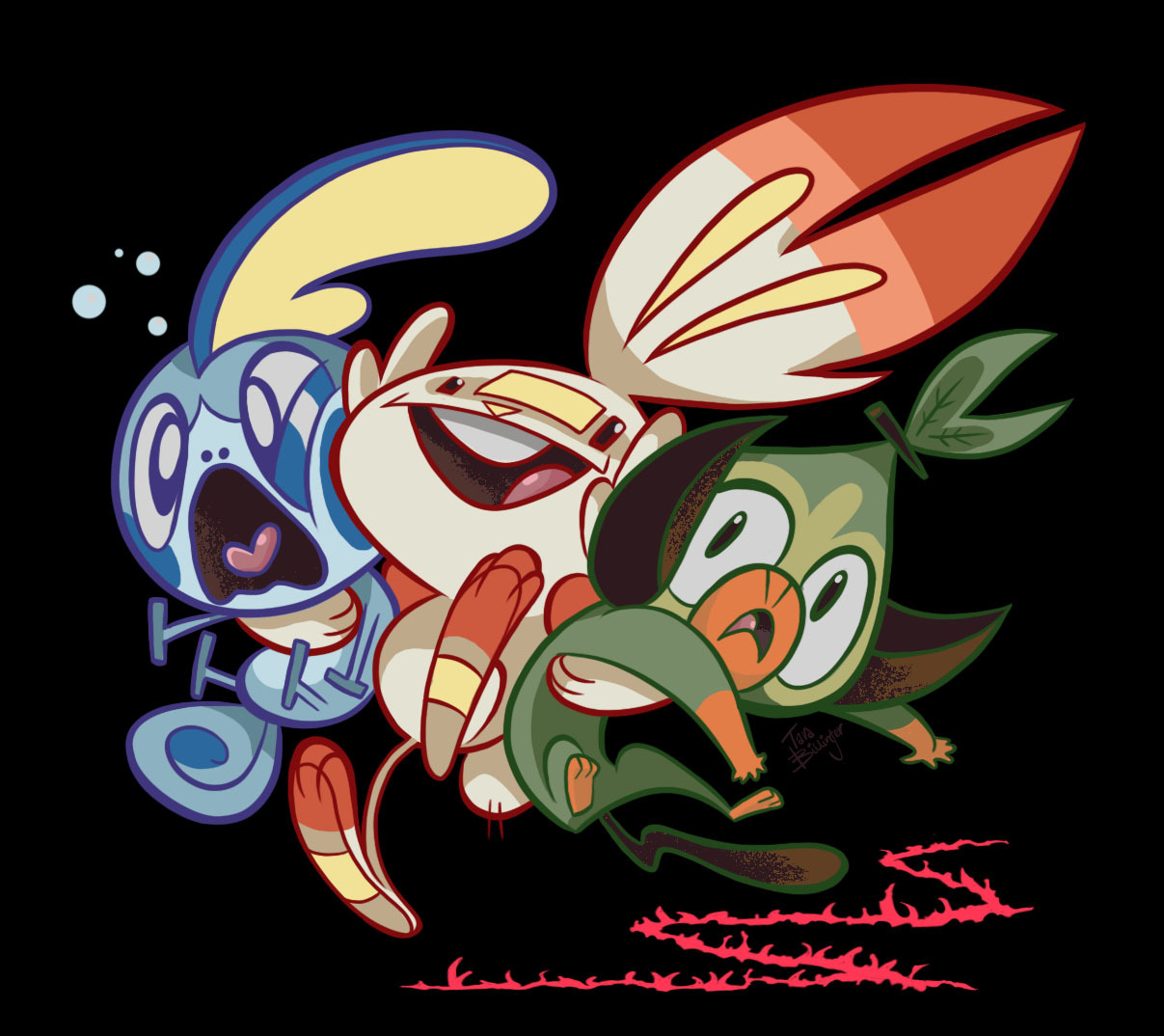 tarabillinger:Pokemon gives me life so have this. 