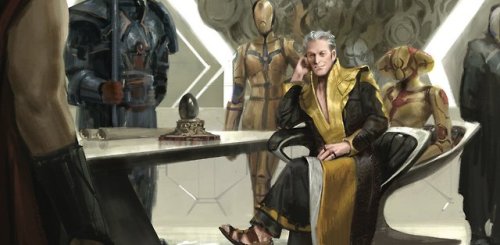 Thor: Ragnarok- The GrandmasterMillions of years old, the Grandmaster was the first living being str