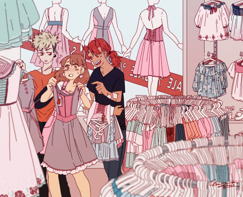 Shopping day~Urakara is 100% a honorary Bakusquad member don&rsquo;t @ me// ᴅᴏ ɴᴏᴛ ʀᴇᴜᴘʟᴏᴀᴅ //