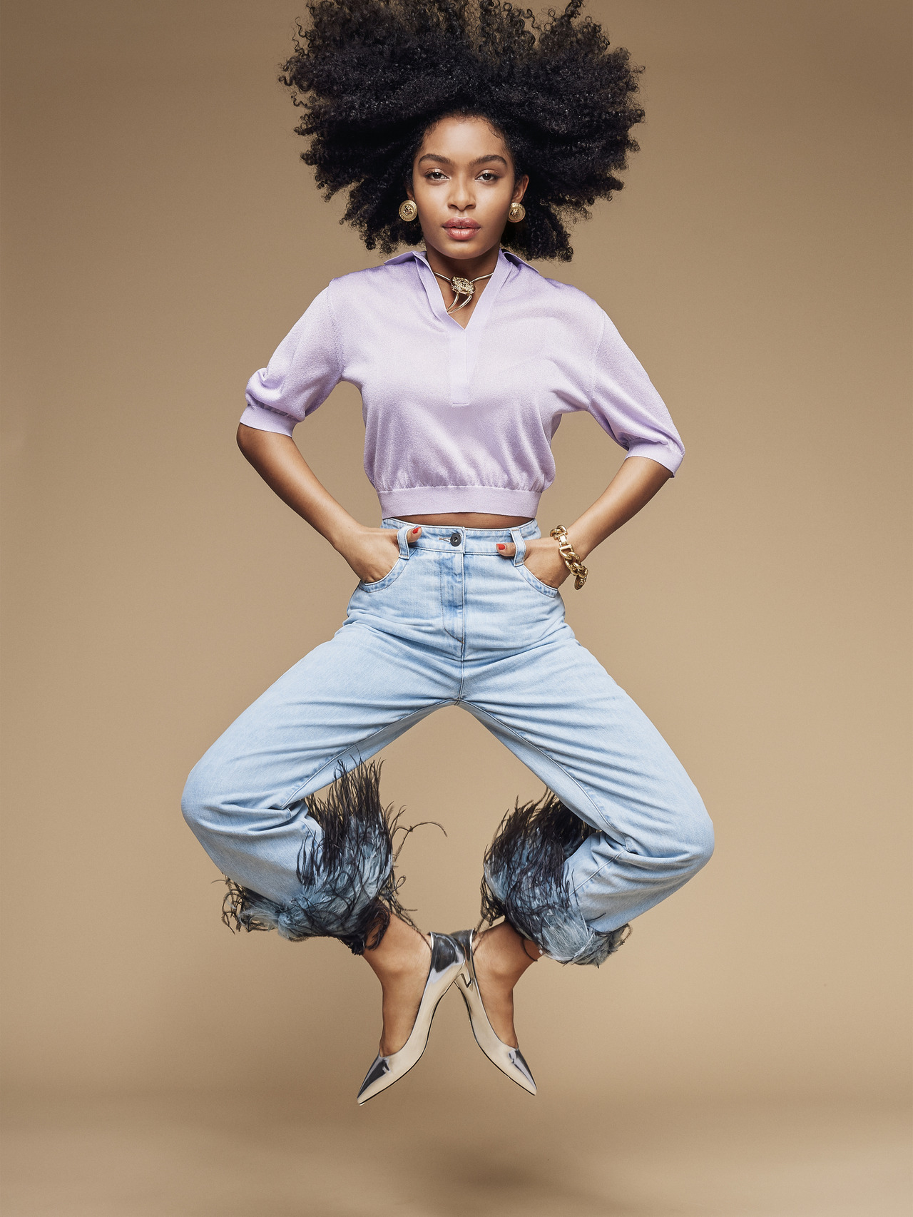 celebsofcolor:Yara Shahidi for PORTER Magazine