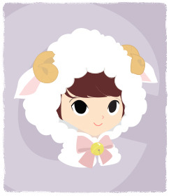 lhoe:  line play characters; teen top as animals 
