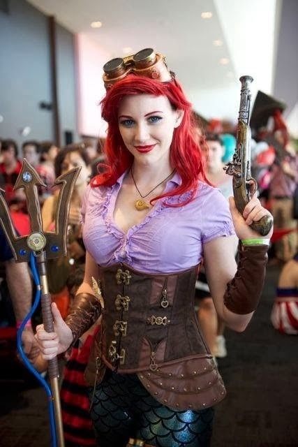 whatimightbecosplaying:  Source: Steampunk Babes That Will Wake Your Ass Up This