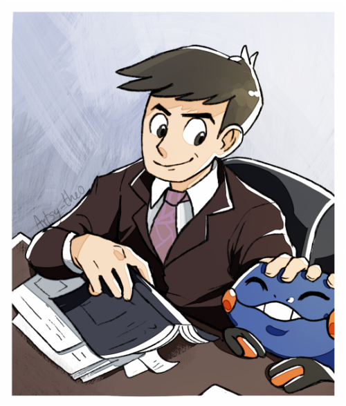 artsy-theo:Looker and his Croagunk