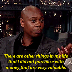 god-body:  Dave Chappelle discusses rejecting Comedy Central’s $50 million contract