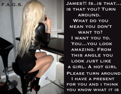 faggotryngendersissification:  James?! Is…is