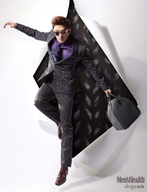 Minwoo (Shinhwa) Для Men’s Health 01/2013
