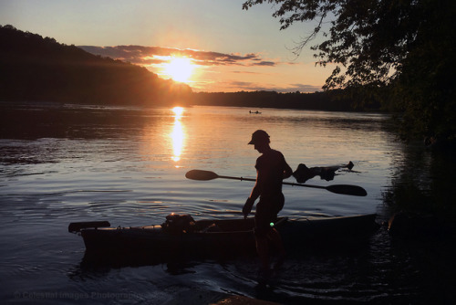 Sunset paddle
