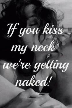 a-sexual-being:  southernsir:  missblissfreshstart:  💋   /kisses a-sexual-being neck  /shivers. Time to get naked!  Yes!