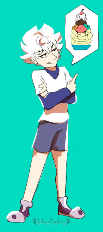 liberkhalipse: Day 11 “Spoiled kid begging for ice cream” if this ain’t Killua the