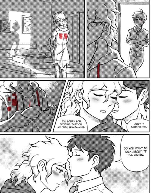 komaneko-kun:Komahina dads x WOH comic part 1/?(psst follow me oninstagram for more stuff) This is