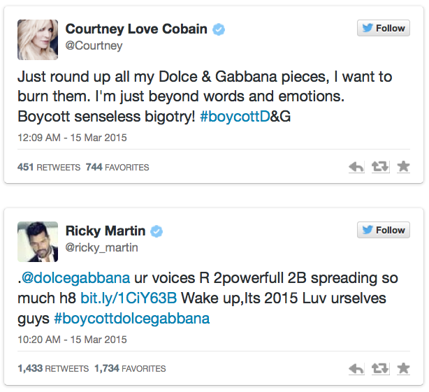 micdotcom:Dolce and Gabbana made some seriously homophobic comments — so Elton