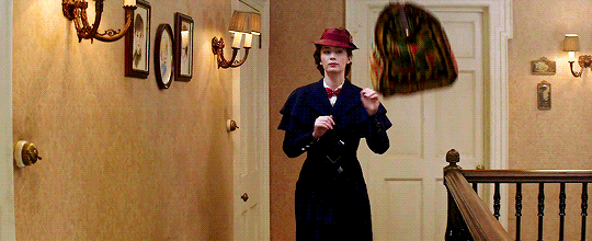 margotsrobbie:  Emily Blunt as Mary Poppins in the first official trailer of Mary