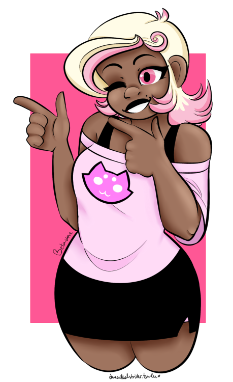 betajane: I coloured the lineart i comissioned from @daveactualstrider! thank you so much! &lt;3
