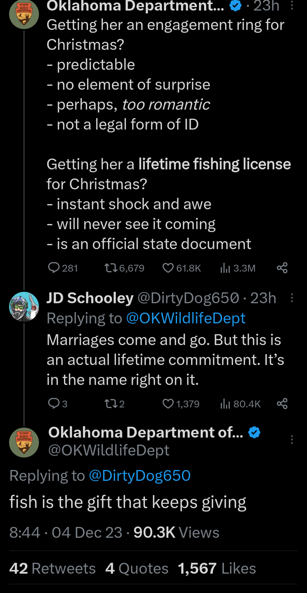 Both Fish And Women Love Me 