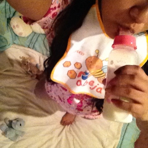:D Today I was very comfortable in my diaper and onesie :D