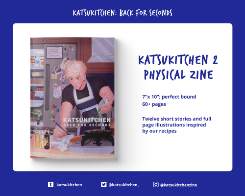 katsukitchen:Less than 2 weeks left––to preorder your copy of the BNHA 1A cookbook zine and enter ou
