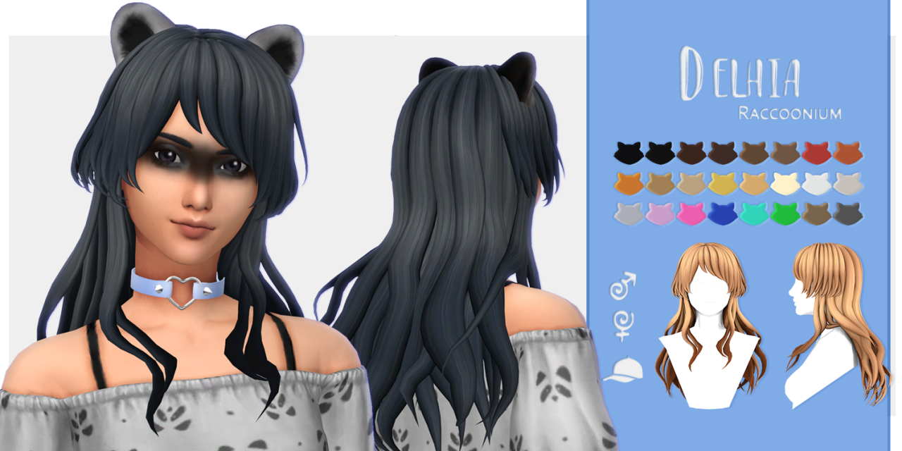 Prudence Hair - The Sims 4 Create a Sim - CurseForge