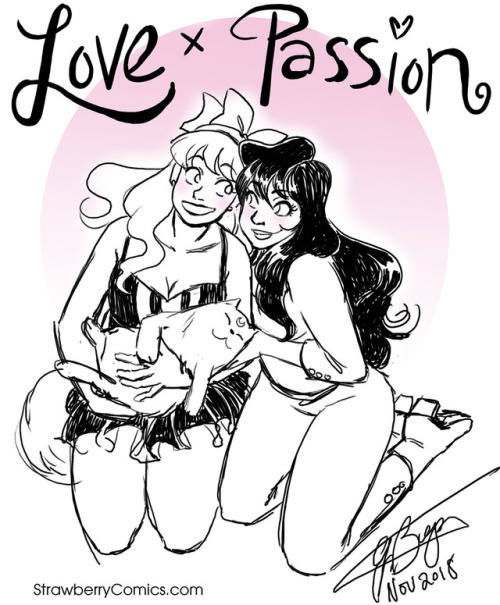 ginabiggs:Sailor Venus and Sailor Mars! Love these two! ( pose ref: @senshistock )Hahahae… eg