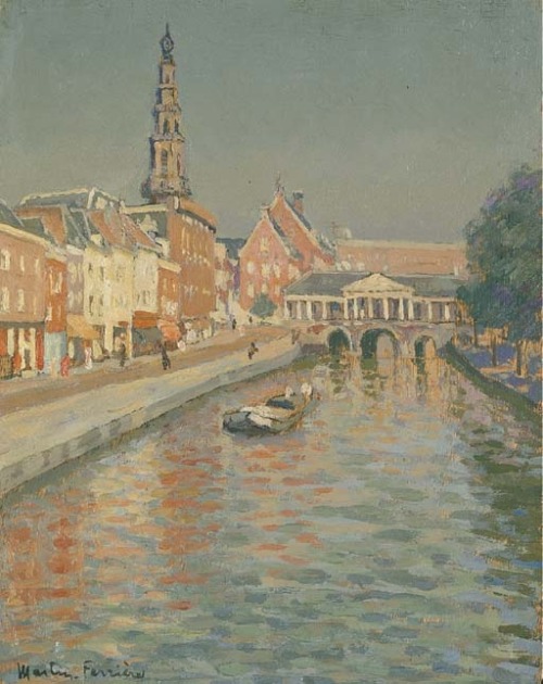 Jacques Martin-Ferrières (1893 - 1972)“Canal”