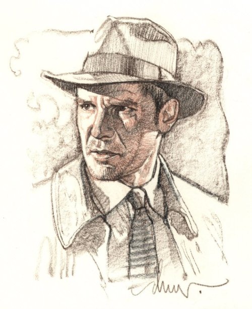 Porn brianmichaelbendis:  Indiana Jones by Drew photos