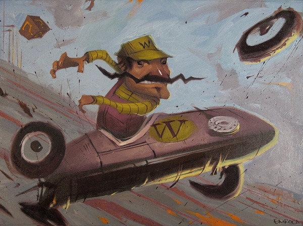 nerdwire:  Mario Kart Series by Jose Emroca Flores I’m certain you’ve seen