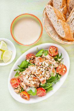 fattributes:  thai chicken salad with coconut