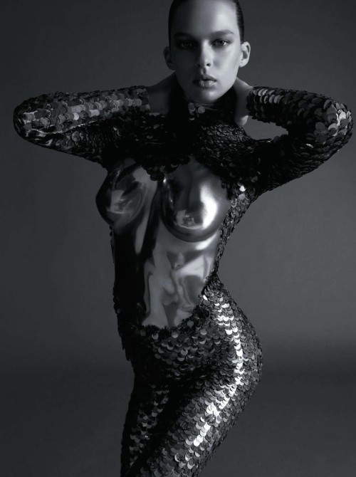 lelaid: Elise Crombez by Milan Vukmirovic for L’Officiel Hommes F/W 2007
