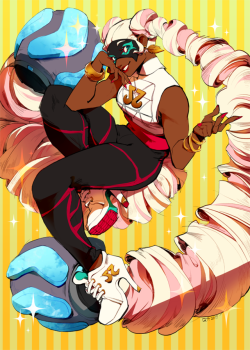 qtt-art:Twintelle print for Smashcon2017!