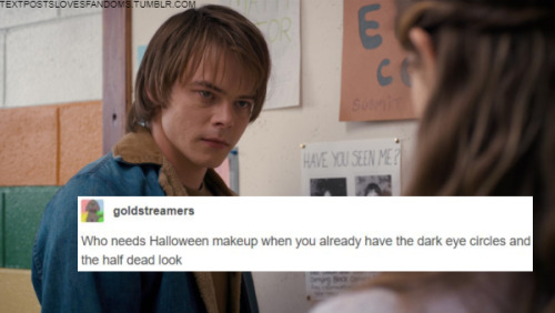 Stranger Things vs Text Posts  Part 4/??