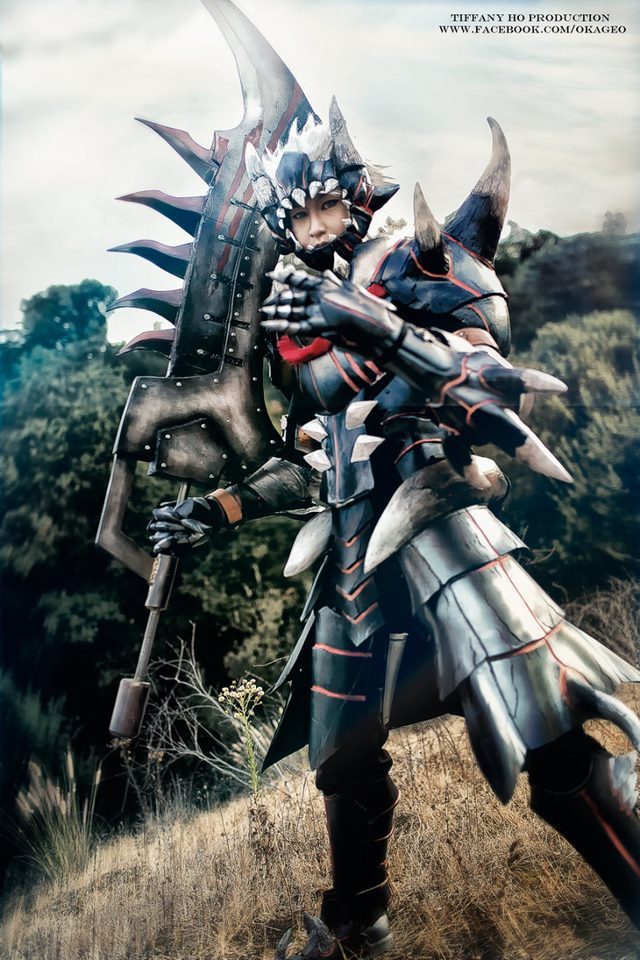 ilogiikzz:  Akantor Armor Cosplay  Monster Hunter