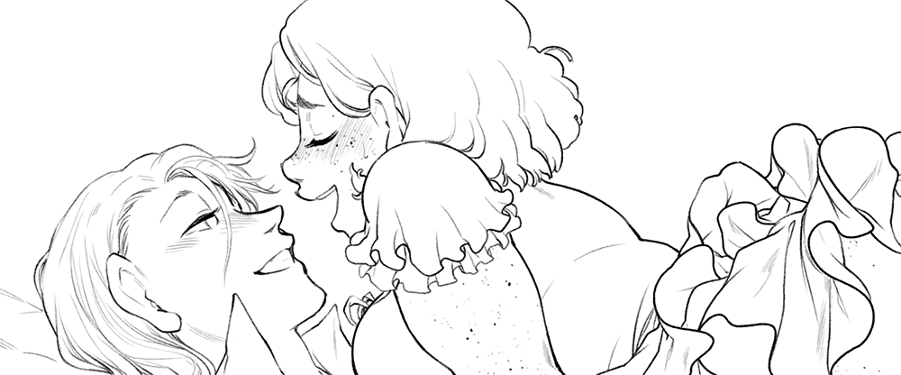 I get worried that I spend way too much time doing intricate little lines on my comic