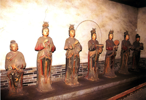 Musician statues, Yuan dynasty