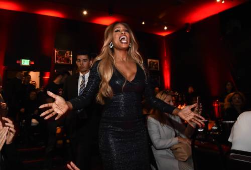Laverne Cox attends the premiere of Fox&rsquo;s &lsquo;The Rocky Horror Picture Show: Let&am