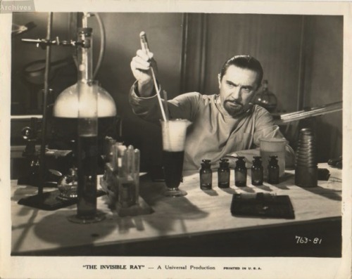 abigaillarson:  Bela Lugosi goatee appreciation post. Stills from “The Invisible Ray” 1936 