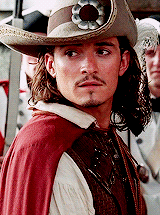 starkswaters:  FANGIRL CHALLENGE ♔ ten male characters {12/10}   ↬ Will Turner