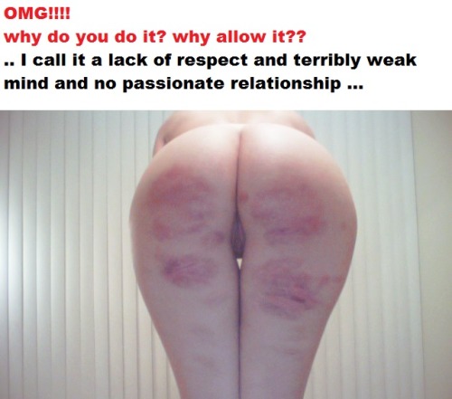 Cry and be in pain because the others will enjoy it! NEVER!!! in such humiliation … women awake !!!