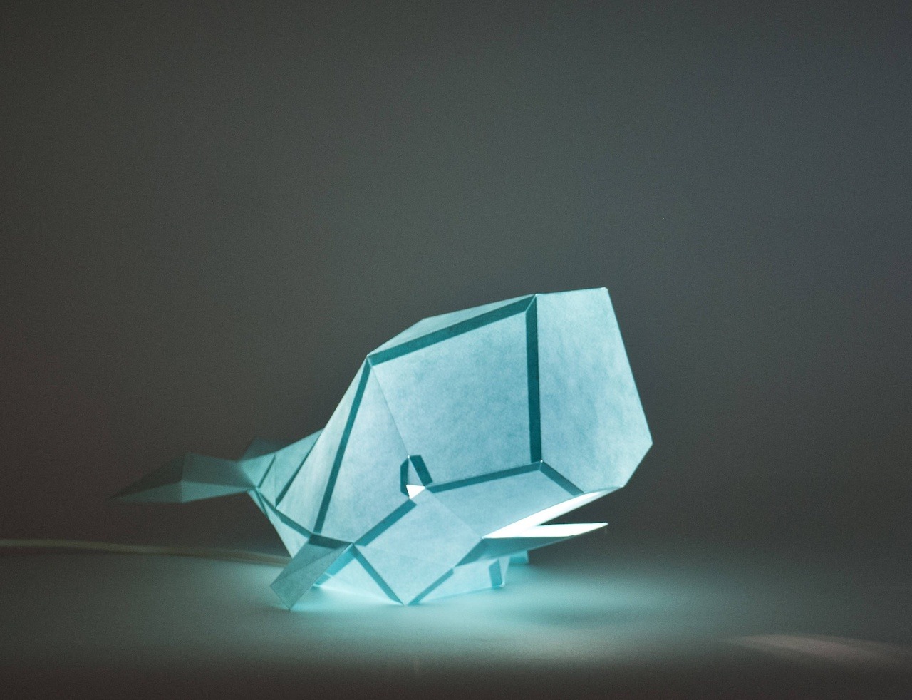 possit-de-tenebris: sosuperawesome:  DIY Papercraft Lamps by OWL Paper Lamps on Etsy