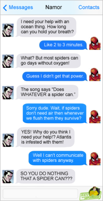 fromsuperheroes:  Texts From Superheroes: Don’t Believe What You Hear