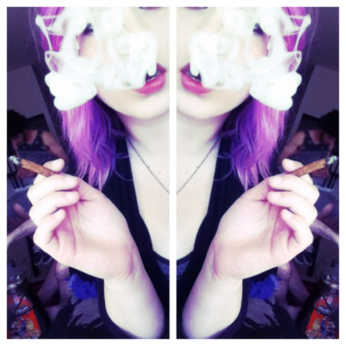 the-stoner-sage:  Can we just appreciate all of the colors my hair has been over the past year. 💜💖💙💚💕✨ 